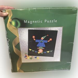 VTG 1998 MAGNETIC PUZZLE DAYTON HUDSON CO LEARNING EDUCATIONAL CREATIVE IMAGINE